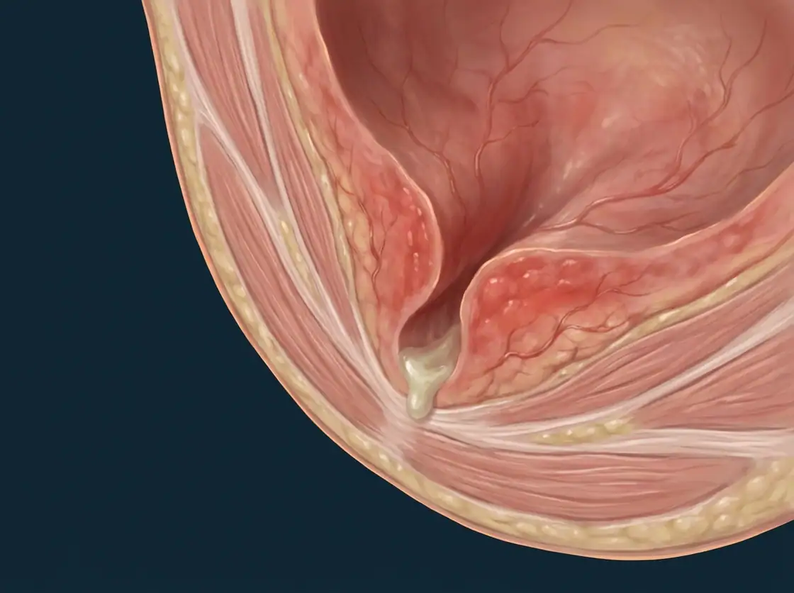 Ilustração anatômica — Infecções Sexualmente Transmissíveis (ISTs)